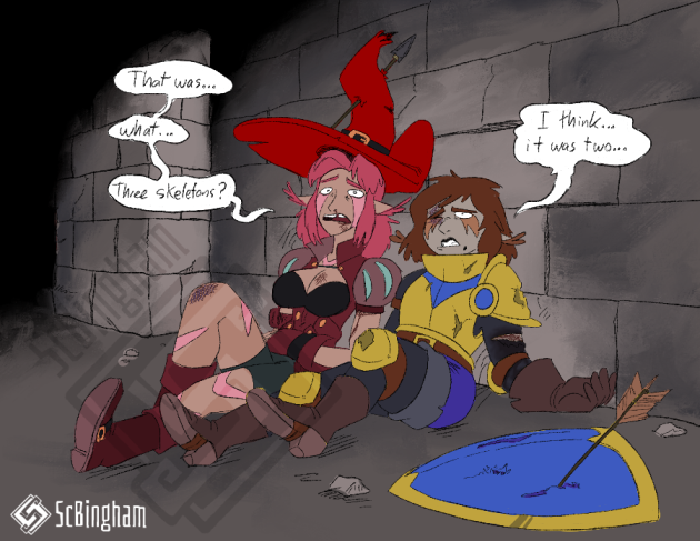 Ristare and Galdis Concept Art