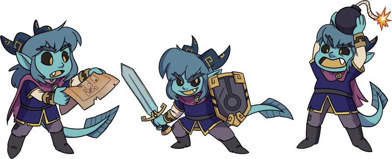 Various Zelda inspired Scrimbi Various Zelda inspired Scrimbi